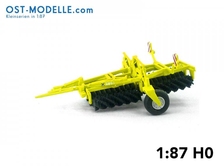 Nachbearbeitungsgerät B601 Transportstellung gelb